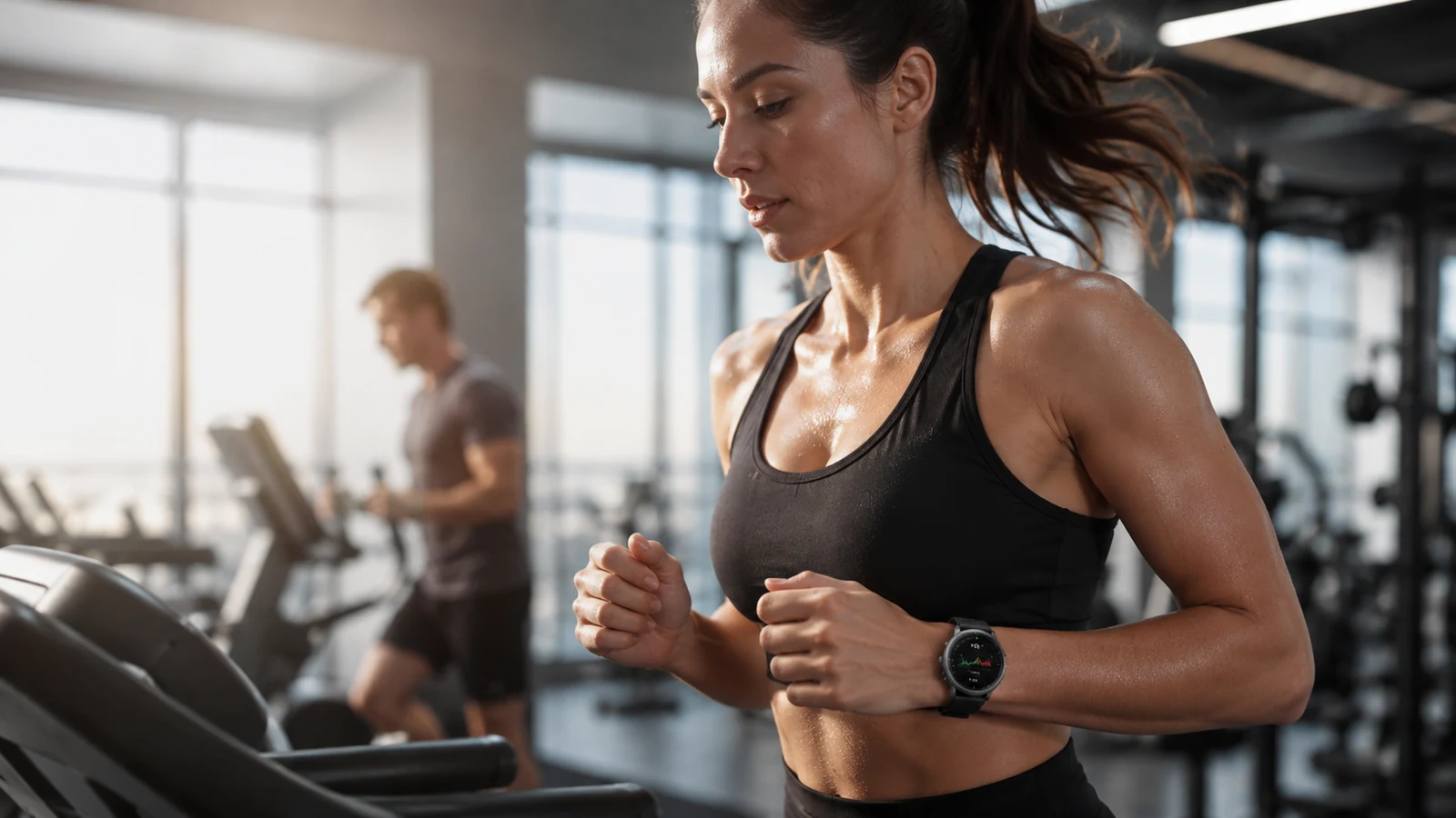 Montre cardio sans ceinture CrossFit pour Android